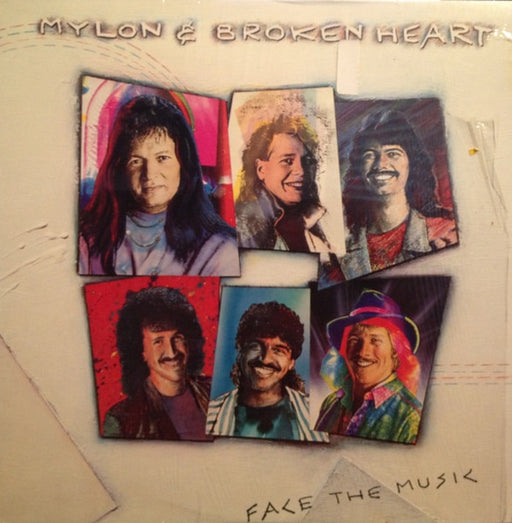 Mylon & Broken Heart – Face The Music LP vinyl record, image 1 of 4