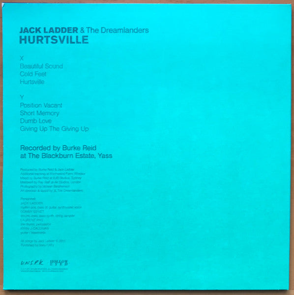 Jack Ladder & The Dreamlanders – Hurtsville LP vinyl record, image 2 of 3