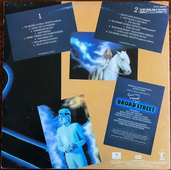 Paul McCartney – Give My Regards To Broad Street LP vinyl record, image 4 of 8