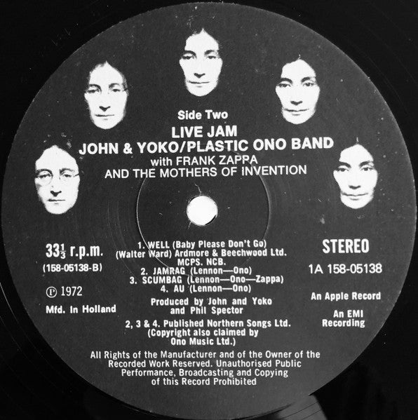 John Lennon & Yoko Ono, The Plastic Ono Band, Elephants Memory, Invisible Strings – Some Time In New York City (2xLP) LP vinyl record, image 9 of 9