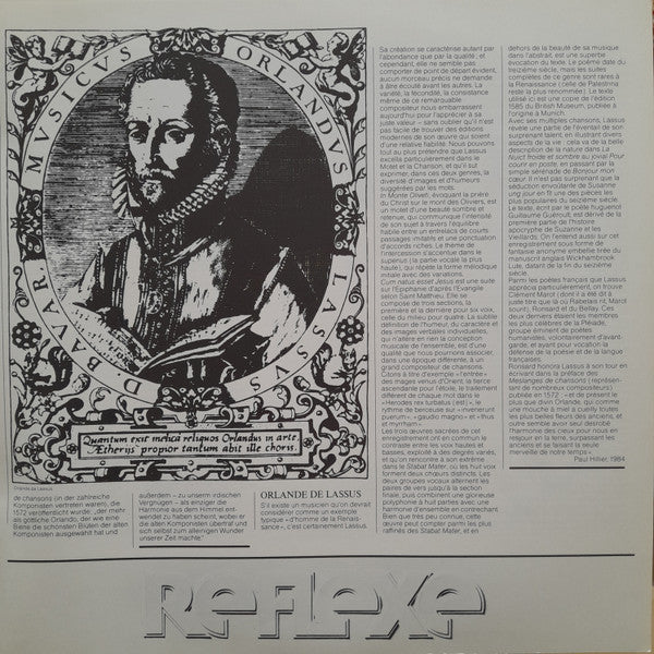 Roland de Lassus, The Hilliard Ensemble – Motets Et Chansons LP vinyl record, image 5 of 6