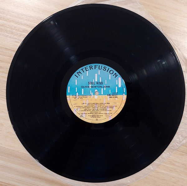 Olivia Newton-John – Soul Kiss LP vinyl record, image 5 of 5