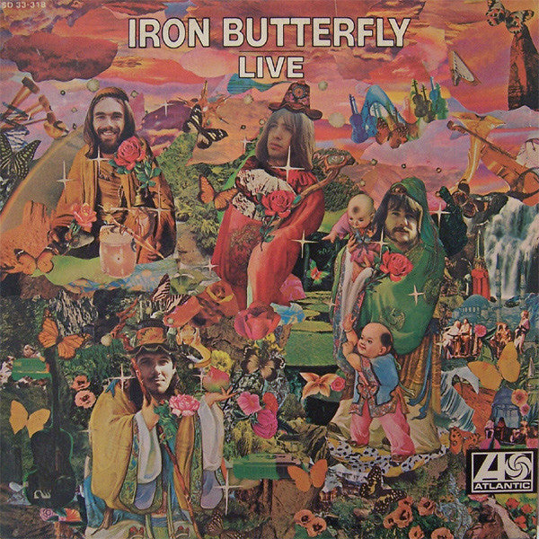 Iron Butterfly – Live LP vinyl record, image 1 of 4