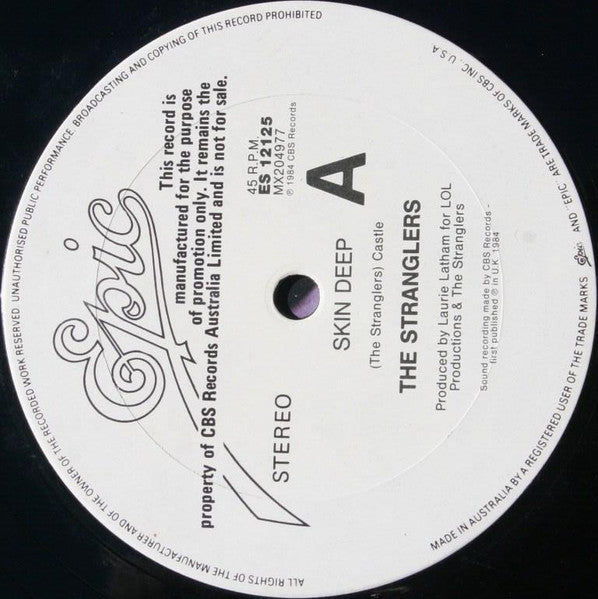 The Stranglers – Skin Deep 12" vinyl record, image 3 of 4