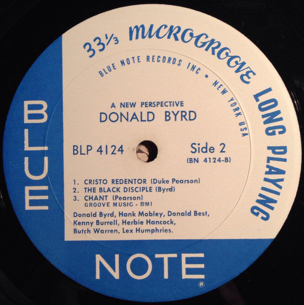 Donald Byrd – A New Perspective LP vinyl record, image 4 of 4