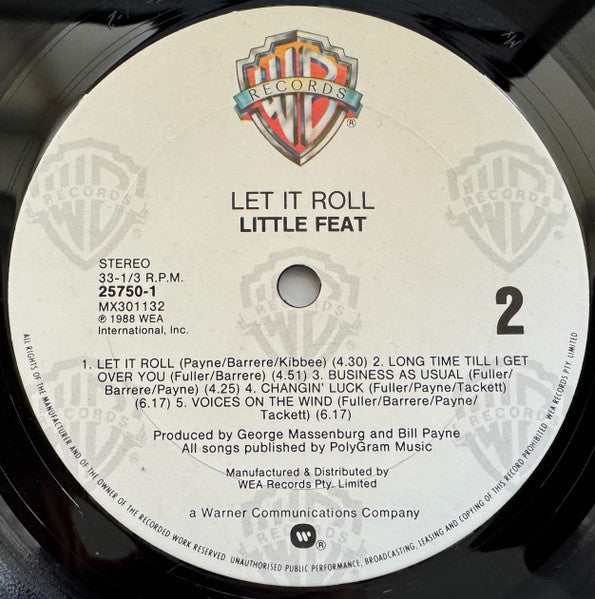 Little Feat – Let It Roll LP vinyl record, image 4 of 6