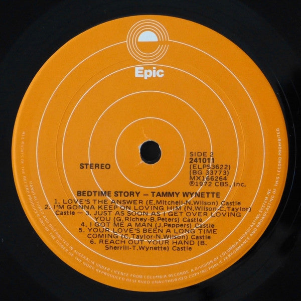 Tammy Wynette – Stand By Your Man / Bedtime Story (2xLP) LP vinyl record, image 7 of 7