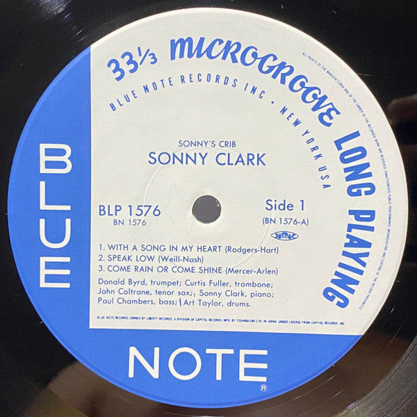 Sonny Clark – Sonny's Crib LP vinyl record, image 5 of 6