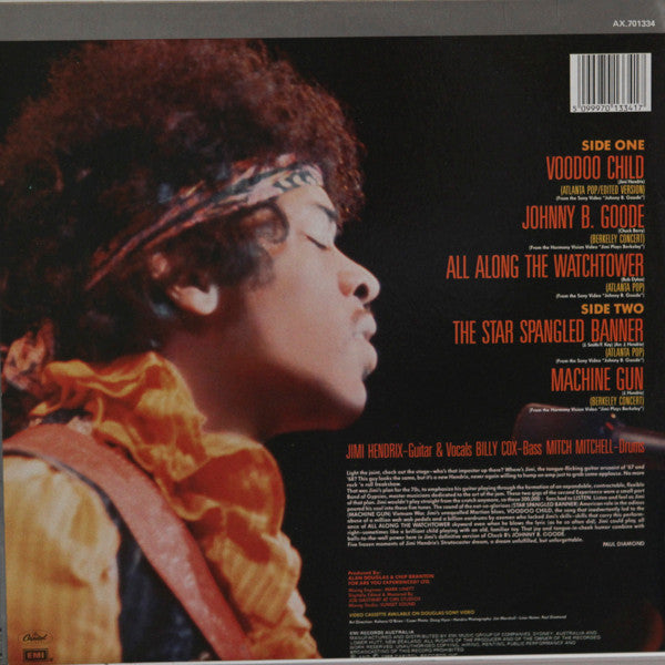 Jimi Hendrix – Johnny B. Goode An Original Video Soundtrack 12" vinyl record, image 2 of 4