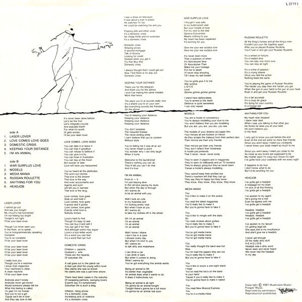 Mike Rudd And The Heaters – The Unrealist LP vinyl record, image 3 of 3