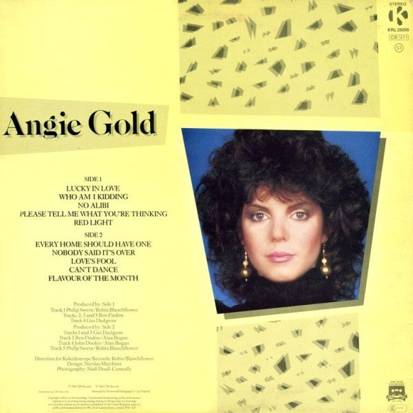 Angie Gold – Angie Gold LP vinyl record, image 2 of 2