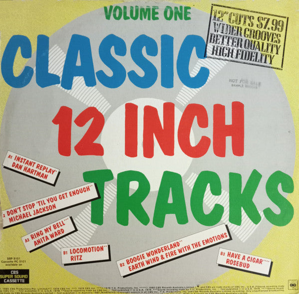Various – Classic 12 Inch Tracks Volume One LP vinyl record, image 2 of 5