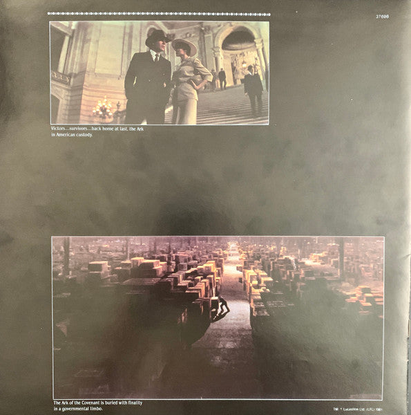 John Williams – Raiders Of The Lost Ark: The Movie On Record LP vinyl record, image 8 of 9