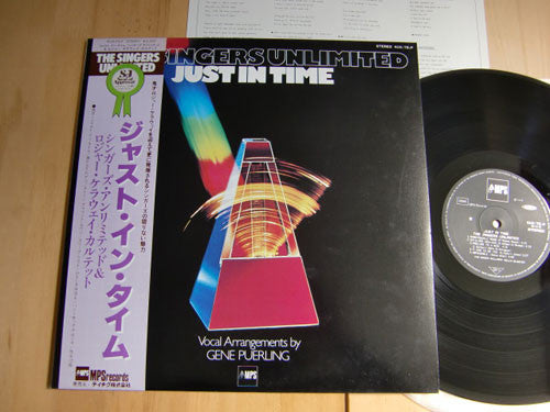 The Singers Unlimited – Just In Time LP vinyl record, image 2 of 2