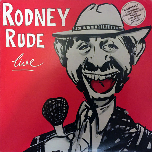 Rodney Rude – Live LP vinyl record, image 1 of 5
