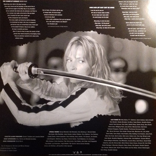 Various – Kill Bill Vol. 1 - Original Soundtrack LP vinyl record, image 4 of 6