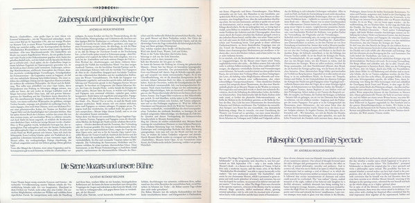 Wolfgang Amadeus Mozart, Evelyn Lear, Lisa Otto, Roberta Peters, Franz Crass, Dietrich Fischer-Dieskau, Hans Hotter, Fritz Wunderlich, Berliner Philharmoniker, Karl Böhm – Die Zauberflöte = The Magic Flute = La Flute Enchantée (3xLP) LP vinyl record, image 6 of 10