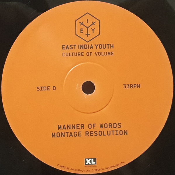 East India Youth – Culture Of Volume (2xLP) LP vinyl record, image 8 of 10