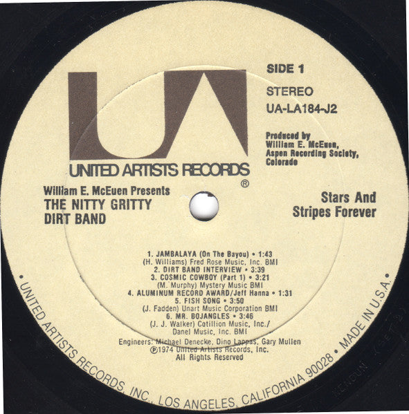 Nitty Gritty Dirt Band – Stars And Stripes Forever (2xLP) LP vinyl record, image 4 of 10