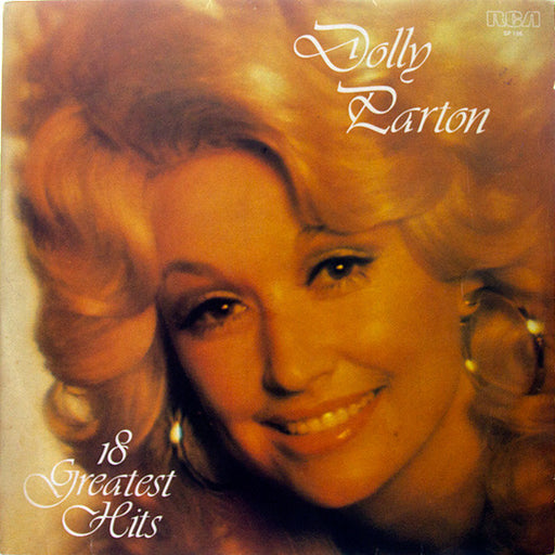 Dolly Parton – 18 Greatest Hits LP vinyl record, image 1 of 3