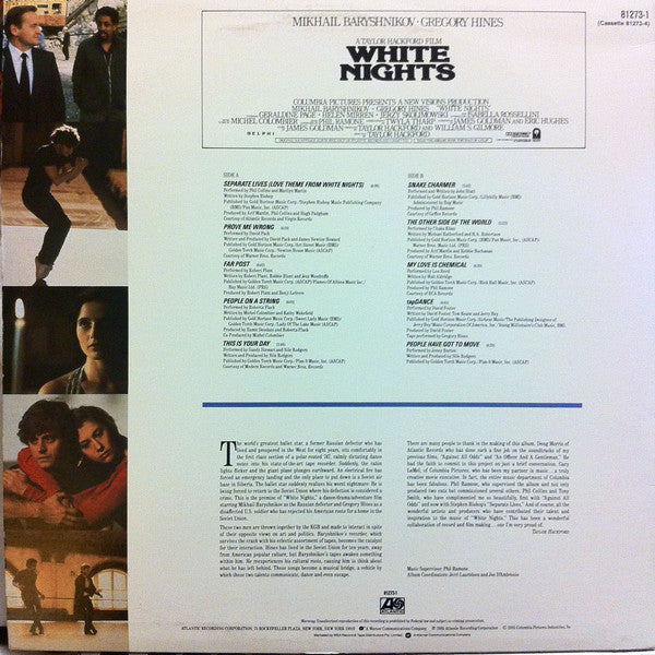 Various – White Nights: Original Motion Picture Soundtrack LP vinyl record, image 2 of 3