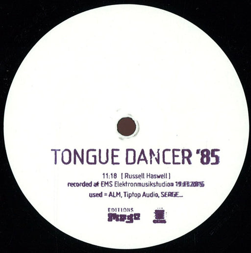 Russell Haswell – Tongue Dancer ’85 12" vinyl record, image 1 of 2