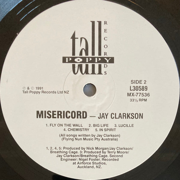 Jay Clarkson, Breathing Cage – Misericord LP vinyl record, image 4 of 6
