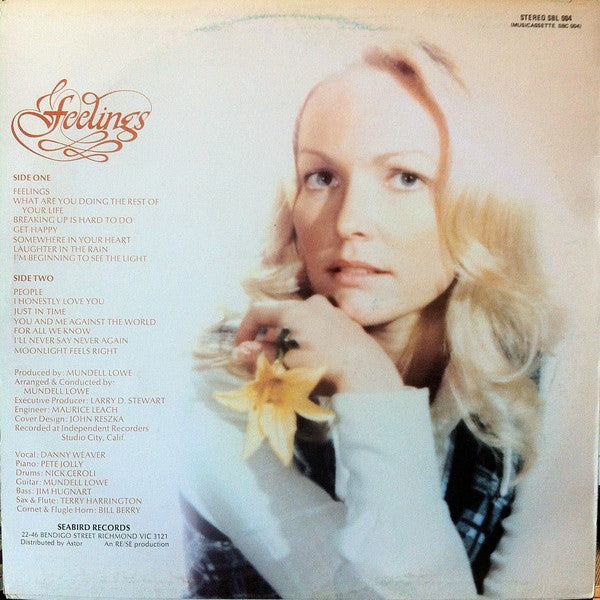 Patty Weaver – Feelings LP vinyl record, image 2 of 4