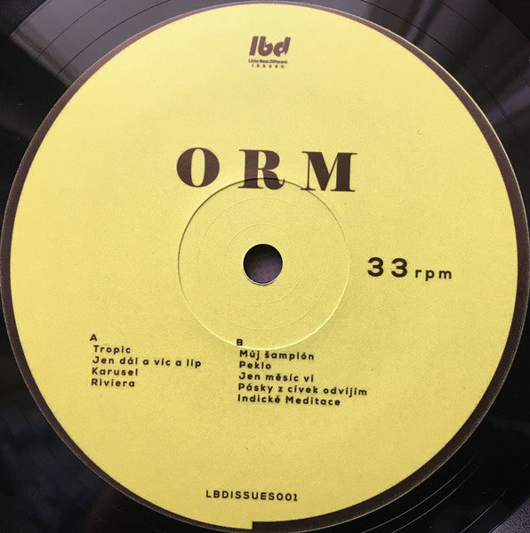 ORM – ORM LP vinyl record, image 3 of 3