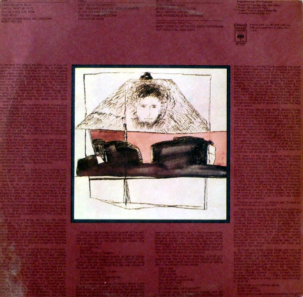 Bob Dylan – Blood On The Tracks LP vinyl record, image 2 of 3