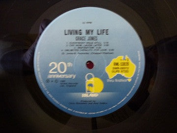 Grace Jones – Living My Life LP vinyl record, image 3 of 6