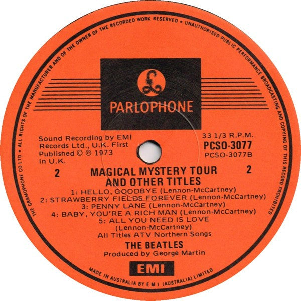 The Beatles – Magical Mystery Tour And Other Titles LP vinyl record, image 7 of 9