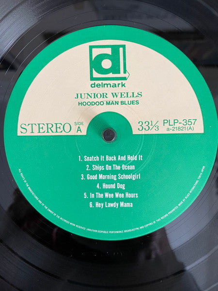 Junior Wells' Chicago Blues Band, Buddy Guy – Hoodoo Man Blues LP vinyl record, image 3 of 6