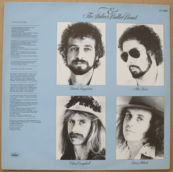 Bob Seger And The Silver Bullet Band – Against The Wind LP vinyl record, image 6 of 6