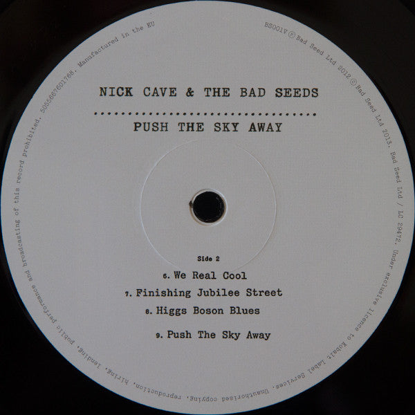 Nick Cave & The Bad Seeds – Push The Sky Away LP vinyl record, image 4 of 8