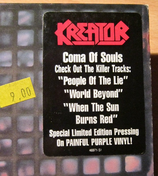 Kreator – Coma Of Souls LP vinyl record, image 9 of 9
