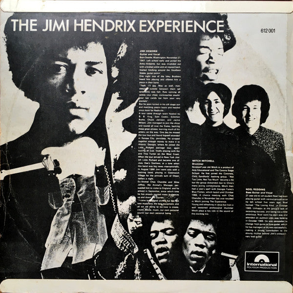 The Jimi Hendrix Experience – Are You Experienced LP vinyl record, image 2 of 4
