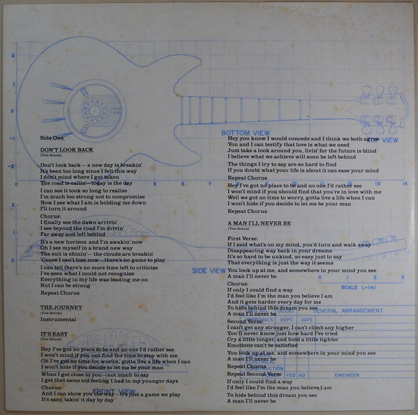 Boston – Don't Look Back LP vinyl record, image 7 of 10