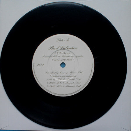 Transvision Vamp – Bad Valentine 7" vinyl record, image 7 of 7