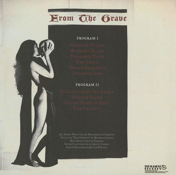 Umberto – From The Grave... LP vinyl record, image 2 of 4