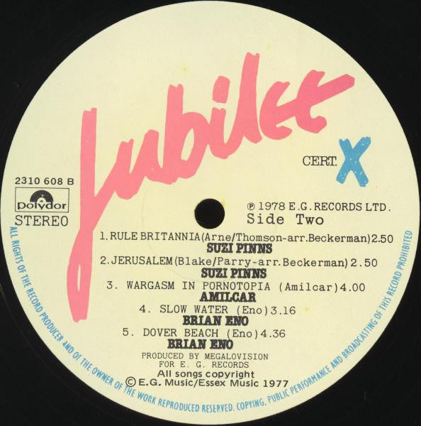 Various – Jubilee LP vinyl record, image 4 of 4