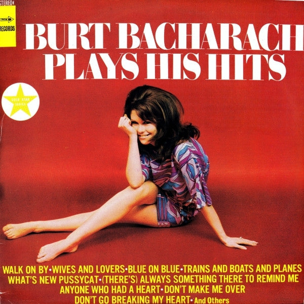Burt Bacharach – Plays His Hits LP vinyl record, image 1 of 6