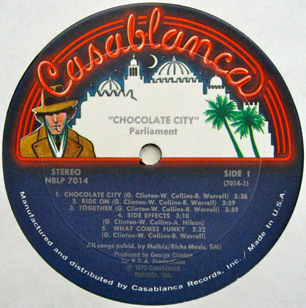 Parliament – Chocolate City LP vinyl record, image 3 of 5