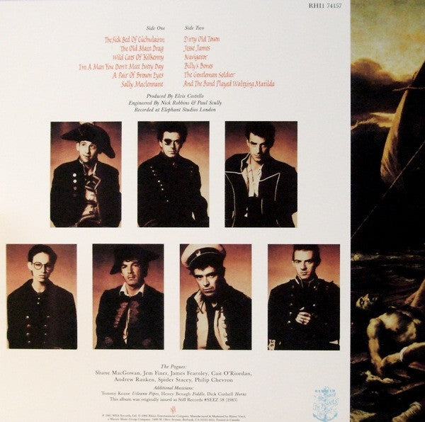 The Pogues – Rum Sodomy & The Lash LP vinyl record, image 2 of 7