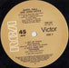 Daryl Hall & John Oates – Out Of Touch / Cold, Dark And Yesterday 12" vinyl record, image 4 of 4