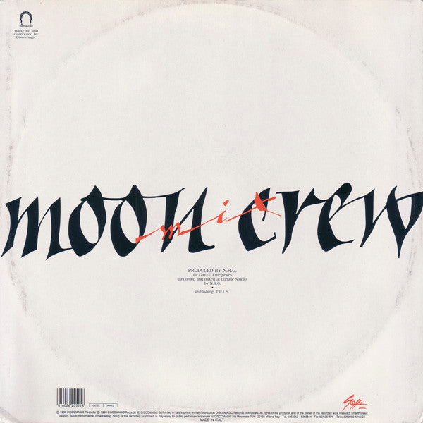 Moon Crew – Mix! 12" vinyl record, image 4 of 4