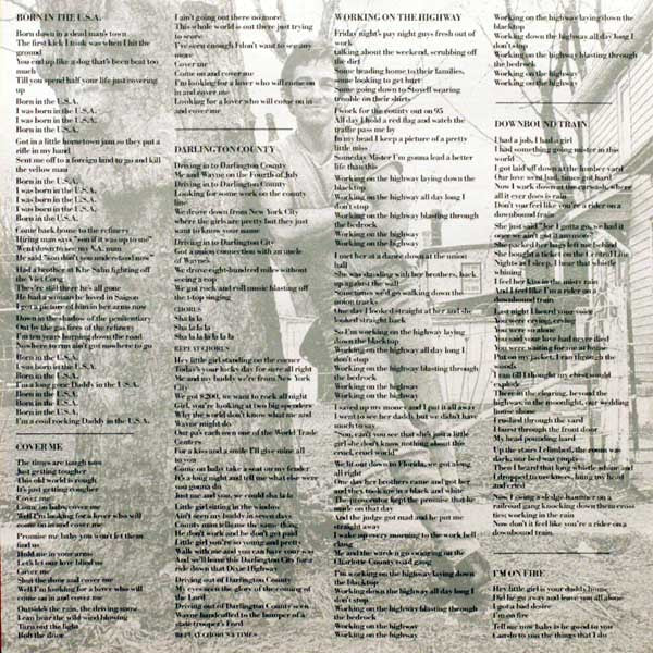 Bruce Springsteen – Born In The U.S.A. LP vinyl record, image 7 of 10