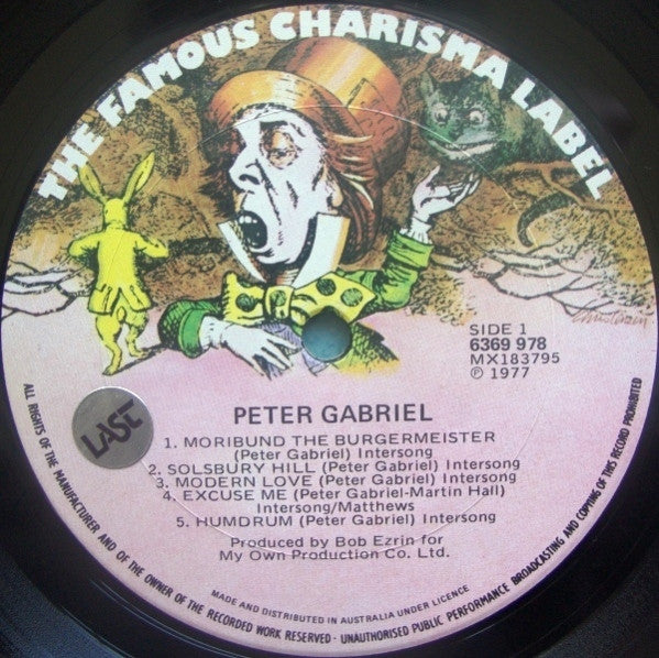 Peter Gabriel – Peter Gabriel LP vinyl record, image 2 of 6