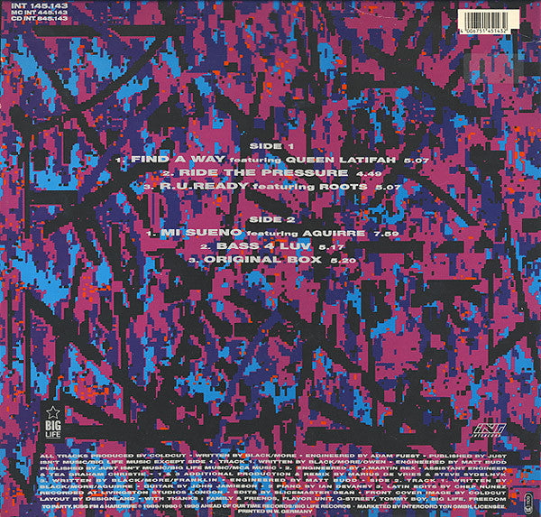 Coldcut – Some Like It Cold LP vinyl record, image 2 of 4