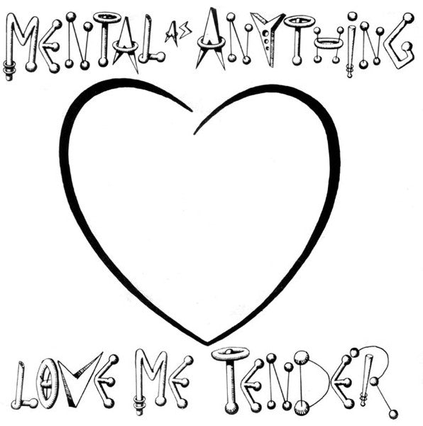 Mental As Anything – Love Me Tender 7" vinyl record, image 1 of 4